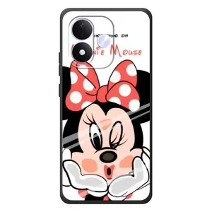 Эксклюзивный чехол для Xiaomi Redmi Note 17 (AlphaPrint - Мультяшные) (Маус Минни)