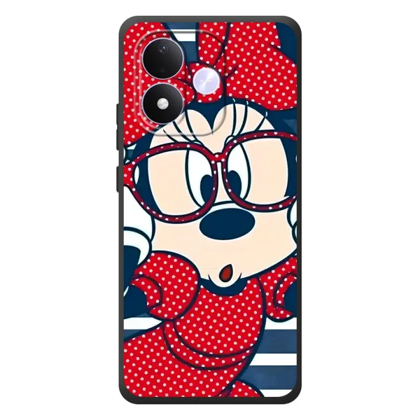 Чехол с принтом «Маус в очках» для Xiaomi Redmi Note 17