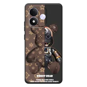 Крутые Чехлы Луи Виттон для Xiaomi Redmi Note 17 (AlphaPrint) (Медведь Луи Витон)