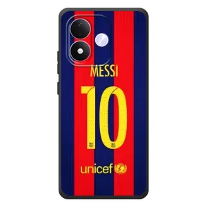 Чехлы Месси для Xiaomi Redmi Note 17 (AlphaPrint) (Messi Barca 10)