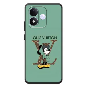 Чехлы Луи Витон для Xiaomi Redmi Note 17 (AlphaPrint - LOUIS VUITTON) (Микки Маус LV)