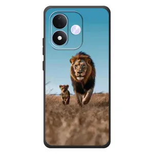Чохол Король лев на Сяомі Редмі Ноут 17 (Мусафа та Сімба)