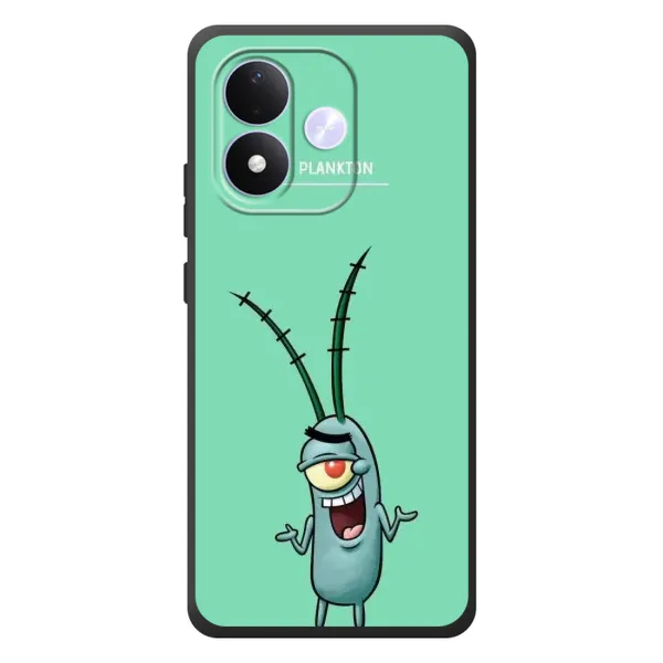 Чохол з принтом «Персонаж Планктон» для Xiaomi Redmi Note 17