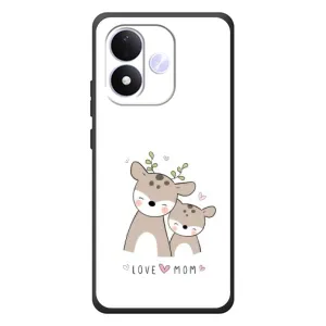 Чохли для мами на Xiaomi Redmi Note 17 (Оленята мама і малюк)
