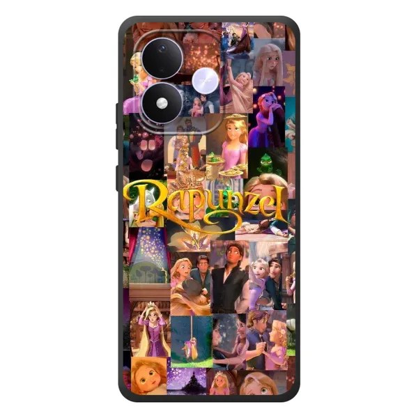 Чохол з принтом «Колаж Рапунцель» для Xiaomi Redmi Note 17