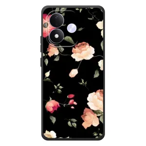 Чохли з квітами для Xiaomi Redmi Note 17 (VPrint) (Трояндочки)