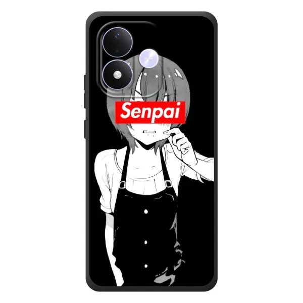 Чехол с принтом «Senpai» для Xiaomi Redmi Note 17