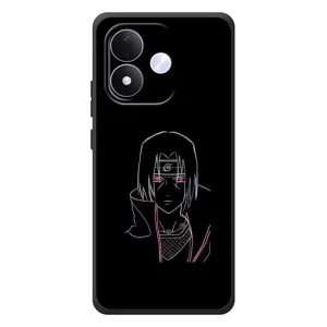 Чохли на тему: Ітачи Учіха для Xiaomi Redmi Note 17 (AlphaPrint) (силует Ітачі)