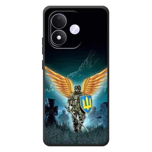 Чехлы с картинкой ЗСУ для Xiaomi Redmi Note 17 (AlphaPrint) (Солдат ЗСУ)