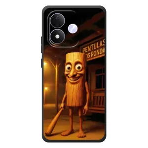 Чехол с мемом Тралалело тралала на Xiaomi Redmi Note 17 (Тунг тунг сахур)