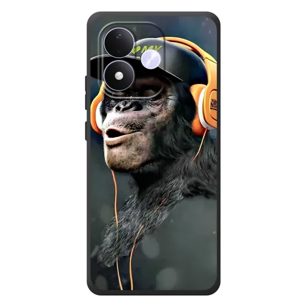 Чохол з принтом «В навушниках» для Xiaomi Redmi Note 17