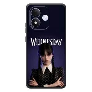 Силиконовый чехол с картинкой для Xiaomi Redmi Note 17 (Wednesday)