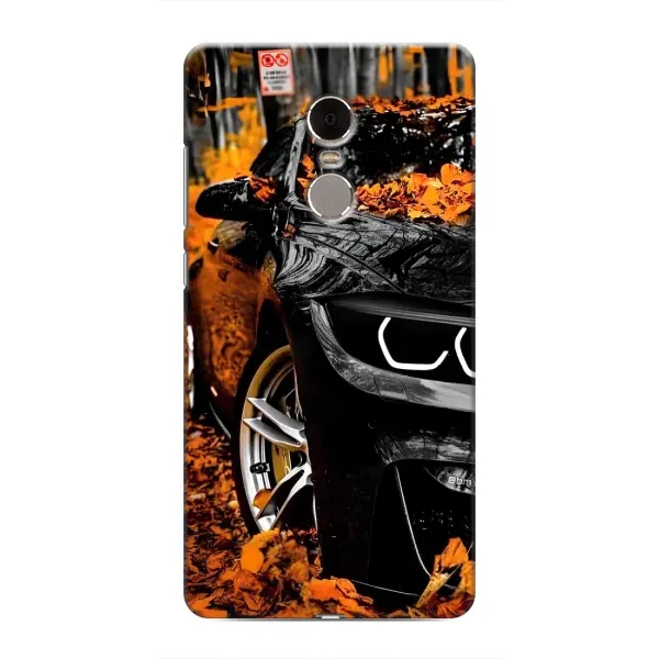 Чехол с принтом «Черная Машина» для Xiaomi Redmi Note 4 Чехол с принтом «Черная Машина» для Xiaomi Redmi Note 4