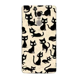 Чехол с рисунком кот на Xiaomi Redmi Note 4