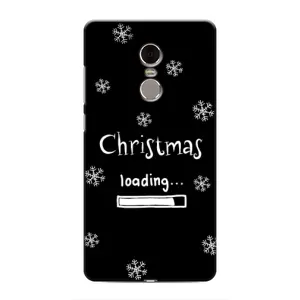 Різдвяні, Святкові Чохли для Сяомі Редмі Ноут 4 (Christmas loading)