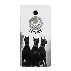 Чохли VERSACE для Сяомі Редмі Ноут 4 (PREMIUMPrint) (Доберман Версаче)