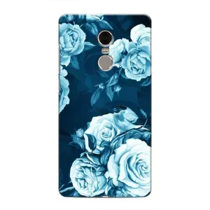 Чехлы (ART) Цветы на Xiaomi Redmi Note 4 (VPrint) (Блактині бутони)