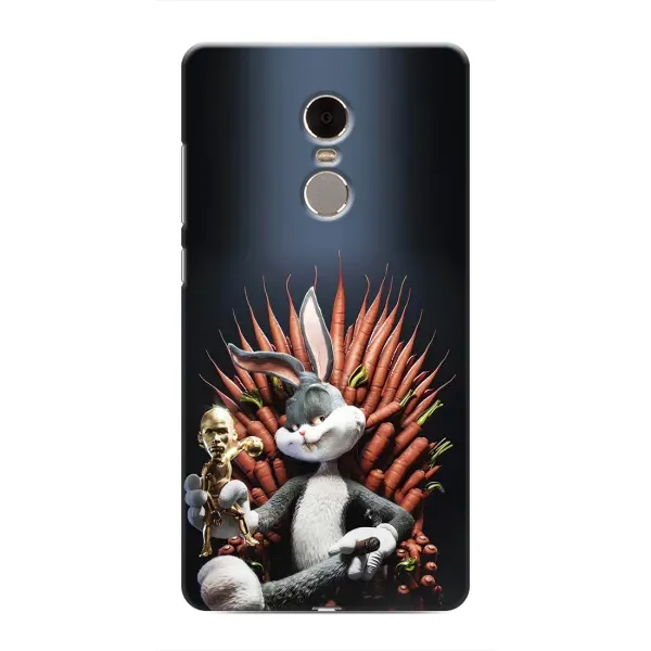 Чехол с принтом «Король Кролик» для Xiaomi Redmi Note 4