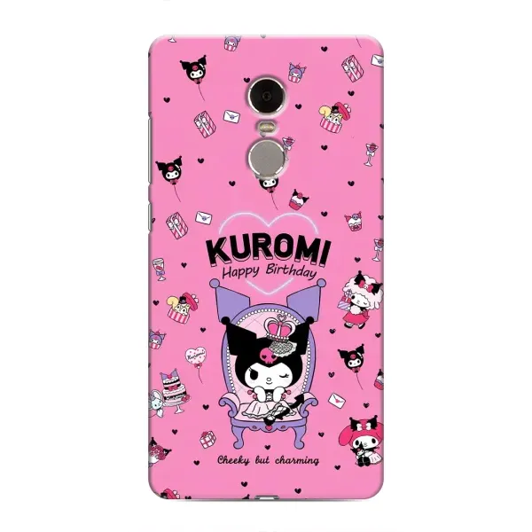 Чехол с принтом «KUROMI» для Xiaomi Redmi Note 4