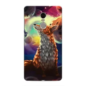 Чохли з картинкою Лисичка для Xiaomi Redmi Note 4 (VPrint) (Лисичка в космосі)
