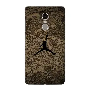 Чехлы для Xiaomi Redmi Note 4 - с картинкой JORDAN (AlphaPrint) (Logo Jordan)