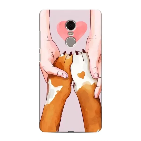 Чохол з принтом «Любовь до собак» для Xiaomi Redmi Note 4 Чохол з принтом «Любовь до собак» для Xiaomi Redmi Note 4