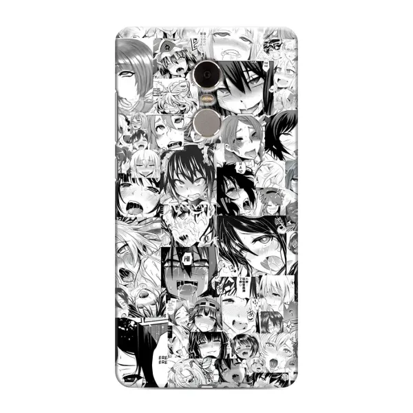 Чехол с принтом «Ahegao manga» для Xiaomi Redmi Note 4