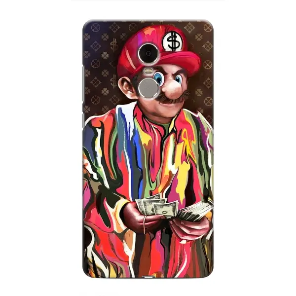 Чехол с принтом «Mario LV» для Xiaomi Redmi Note 4