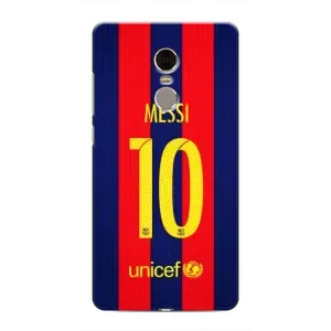 Чехлы Месси для Xiaomi Redmi Note 4 (AlphaPrint) (Messi Barca 10)