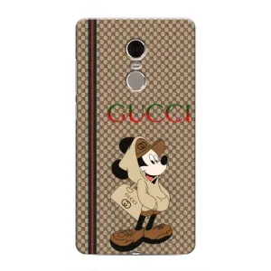 Чехлы ГУЧЧИ для Редми Нот 4 (AlphaPrint) (Mickey GUCCI)
