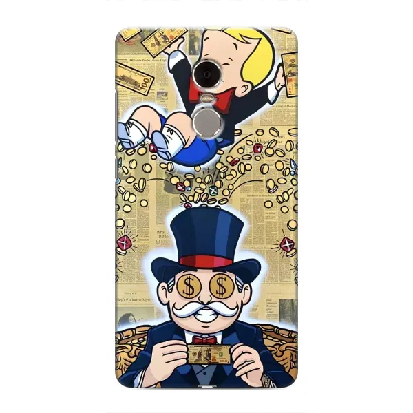 Чехол с принтом «Монополия Мен» для Xiaomi Redmi Note 4