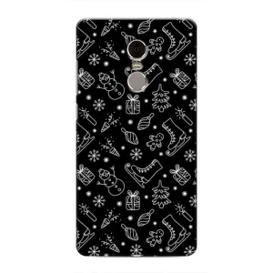 Новорічні, Святкові Чохли для Xiaomi Redmi Note 4 - 2024 год (Новорічний фон)