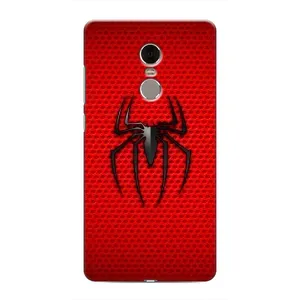 Чехол с человеком пауком для Xiaomi Redmi Note 4 - (AlphaPrint) (Паук Марвел)