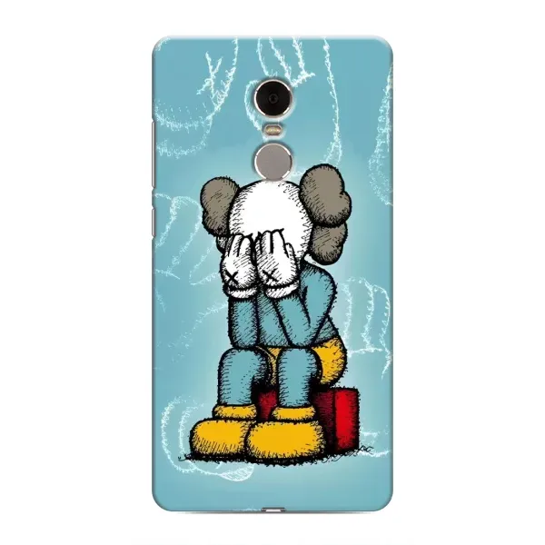 Чехол с принтом «Плач Bearbrick» для Xiaomi Redmi Note 4