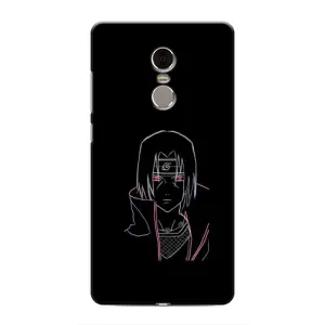 Чохли на тему: Ітачи Учіха для Xiaomi Redmi Note 4 (AlphaPrint) (силует Ітачі)