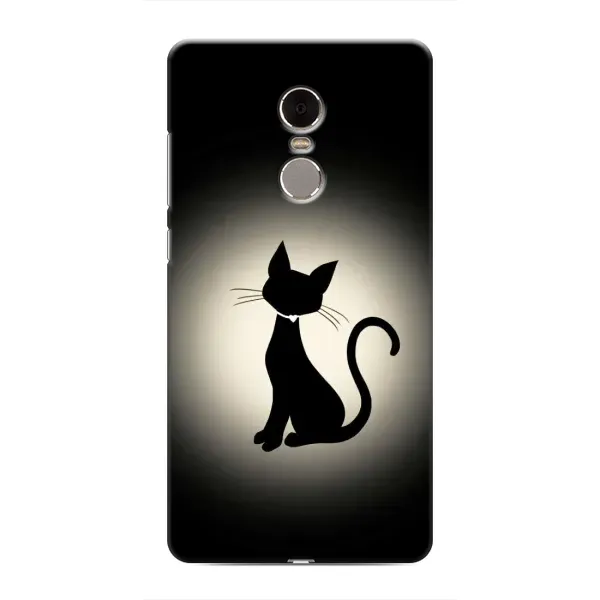 Чохол з принтом «Силует котика» для Xiaomi Redmi Note 4 Чохол з принтом «Силует котика» для Xiaomi Redmi Note 4