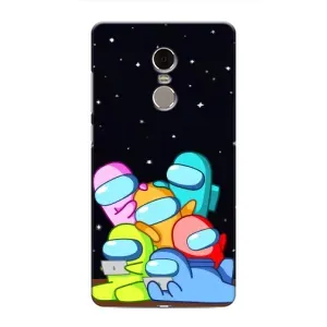 Чохли Амонг Ас для Xiaomi Redmi Note 4 (AlphaPrint) (Скіни в космосі)