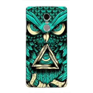 Чохол з пташками на Xiaomi Redmi Note 4 (VPrint) (Сова з оком)