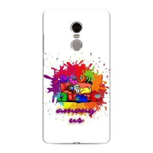 Чохли Амонг Ас для Xiaomi Redmi Note 4 (AlphaPrint) (Яскравий АмонгАс)