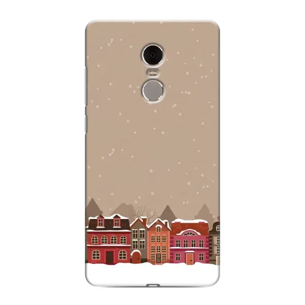 Чехол с принтом «Зимний город» для Xiaomi Redmi Note 4 Чехол с принтом «Зимний город» для Xiaomi Redmi Note 4