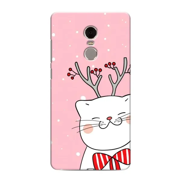 Чохол з принтом «Зимовий кіт» для Xiaomi Redmi Note 4 Чохол з принтом «Зимовий кіт» для Xiaomi Redmi Note 4