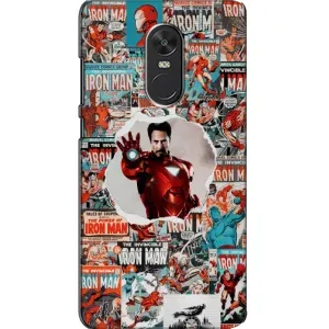 Чохли з героями Марвел Xiaomi Redmi Note 4X (VPrint) (Айронмен)
