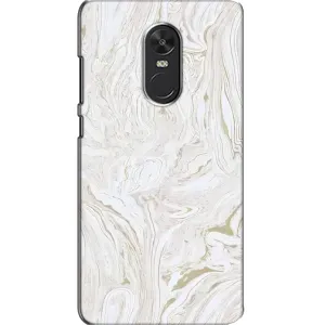 Мраморный чехол на Xiaomi Redmi Note 4X (VPrint) (Белый мрамор)
