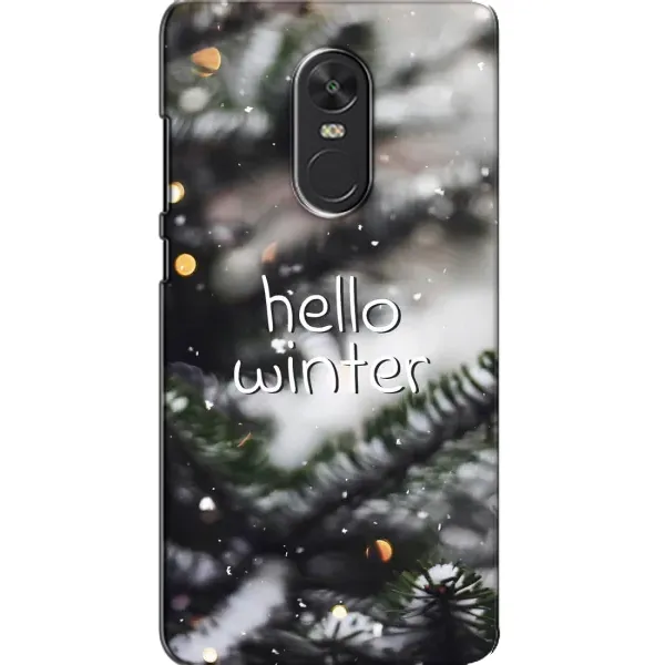 Чехол с принтом «Hello winter» для Xiaomi Redmi Note 4X