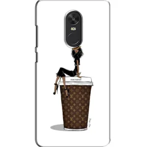 Чехлы Луи Витон для Xiaomi Redmi Note 4X (AlphaPrint - LOUIS VUITTON) (кофе LOUIS VUITTON)