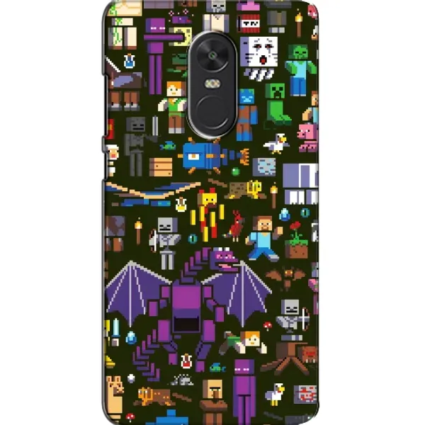 Чехол с принтом «Коллаж Майнкрафт» для Xiaomi Redmi Note 4X
