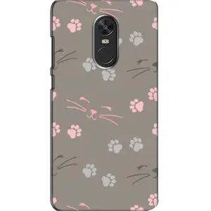 Чехол с рисунком кот на Xiaomi Redmi Note 4X (Лапы и усы)