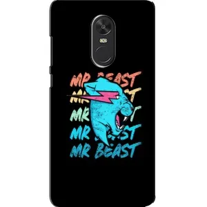 Чехлы Мистер Бист для Сяоми Редми Ноут 4Х (logo Mr beast)