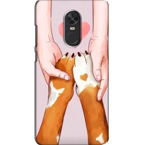 Чехлы с собаками для Xiaomi Redmi Note 4X (VPrint) (Любовь к собакам)