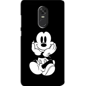 Міккі Маус чохол для Xiaomi Redmi Note 4X (AlphaPrint - Мультяшні) (Маус на чорному)